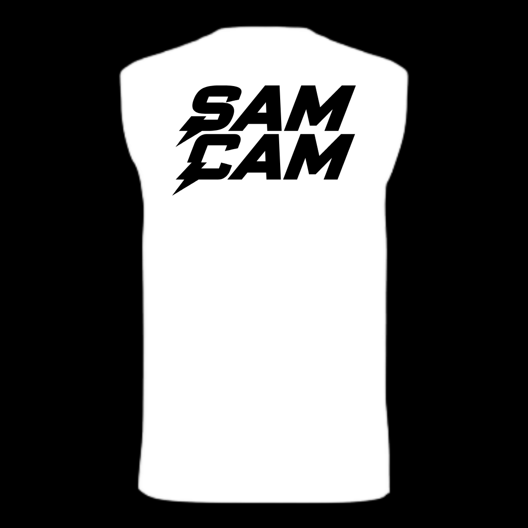 White SamCam Tanktop — back
